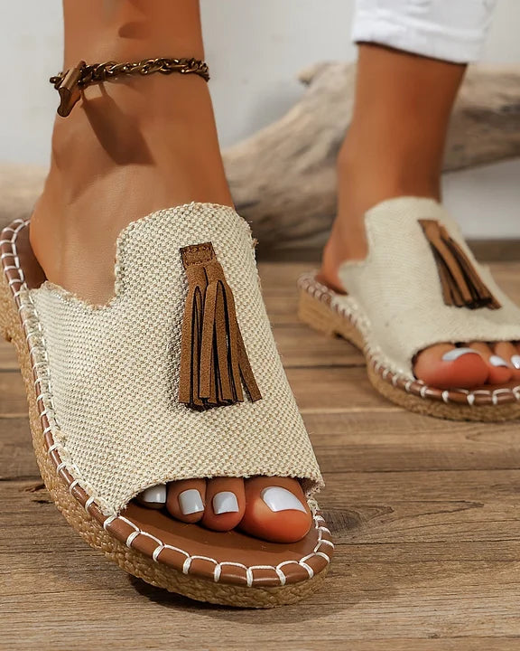 Maelis | Sandales plates et confortables avec soutien