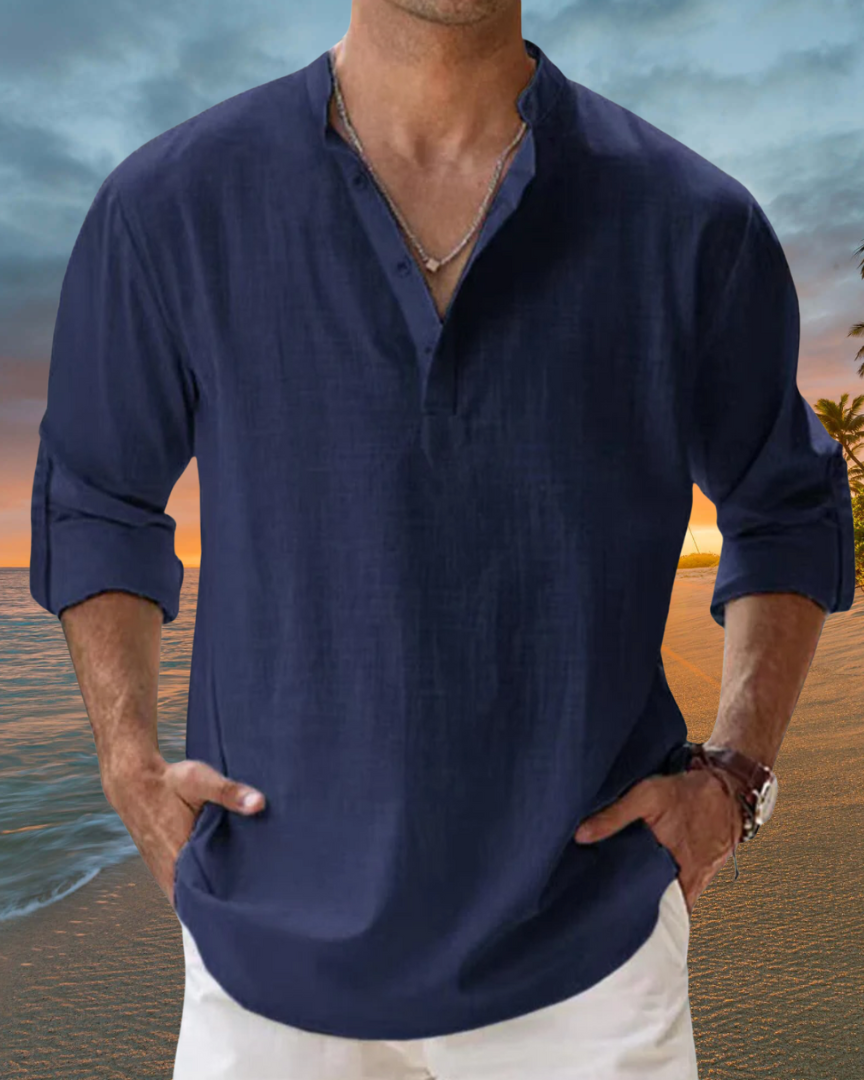 L’Adrien | Chemise en lin respirante