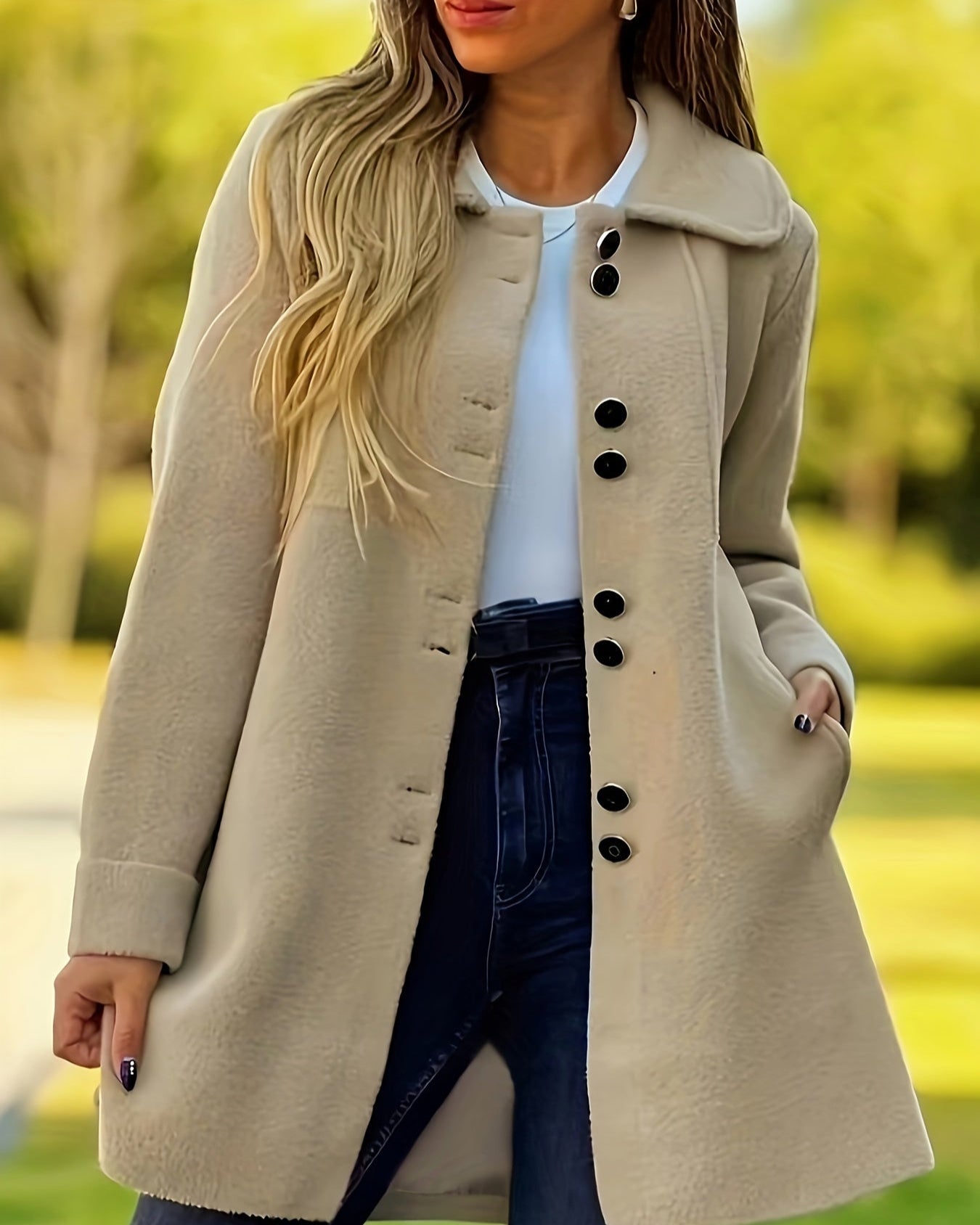 Loji™ | Manteau mi-long moderne et raffiné