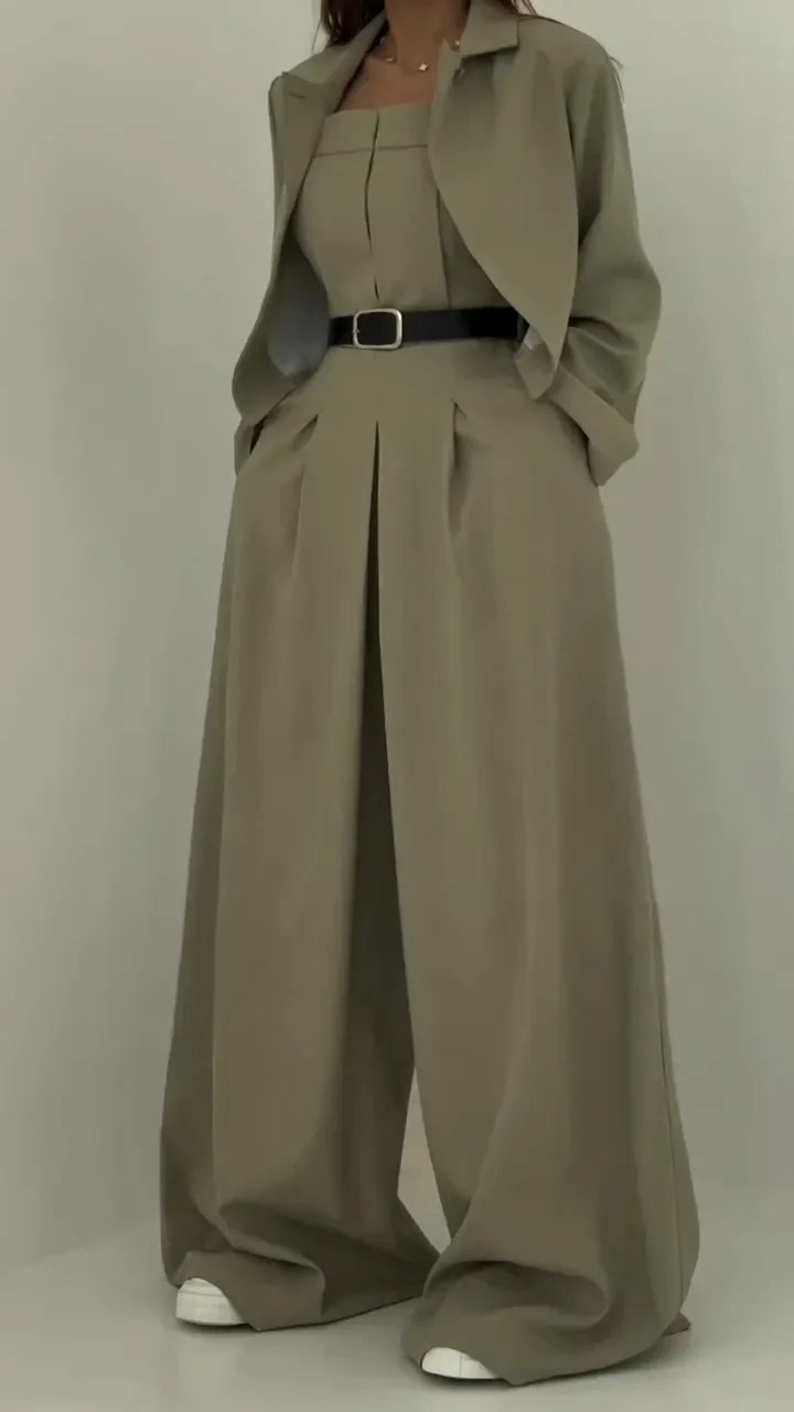 Éclat™ – Ensemble Élégant Femme avec Bustier et Veste
