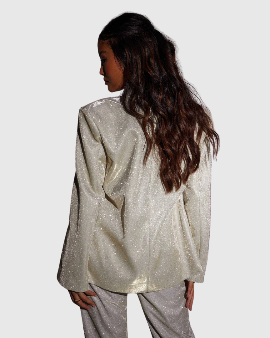 Delphine | Ensemble Luxe Pailleté – Trois Pièces