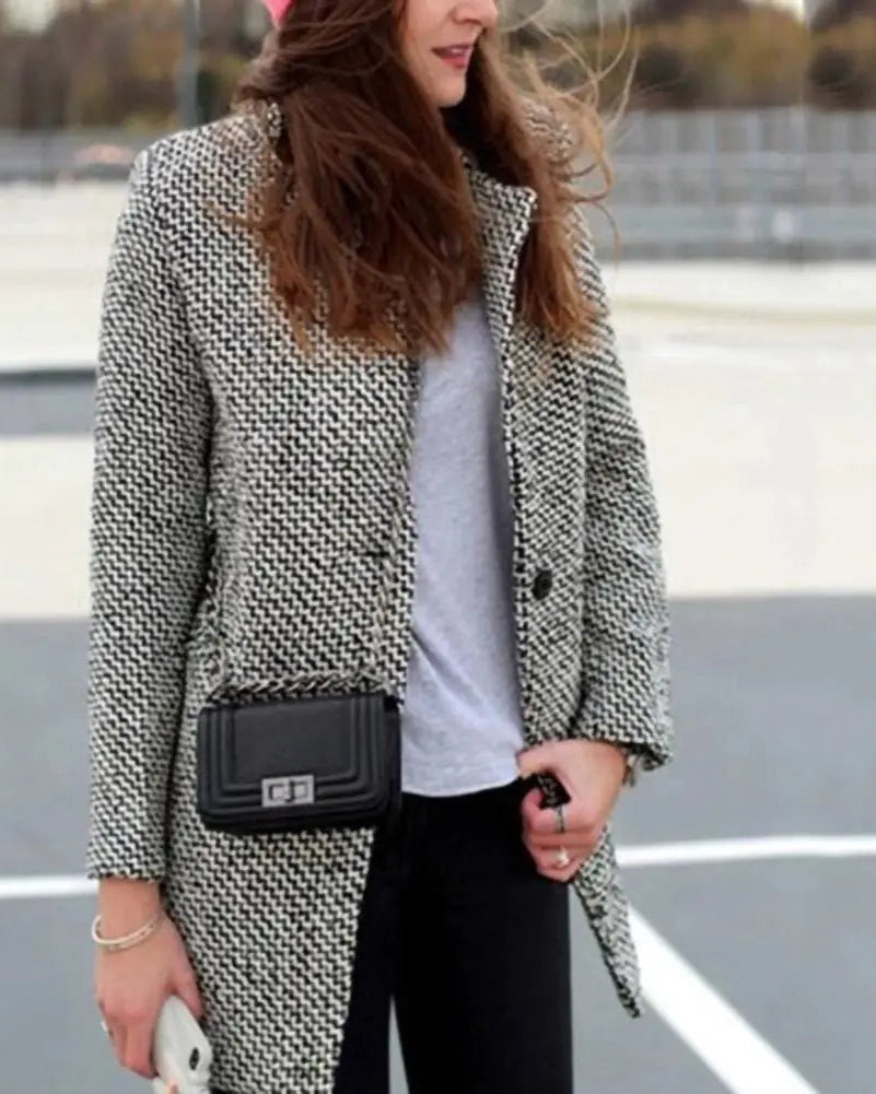Mira™ | Manteau Long en Laine