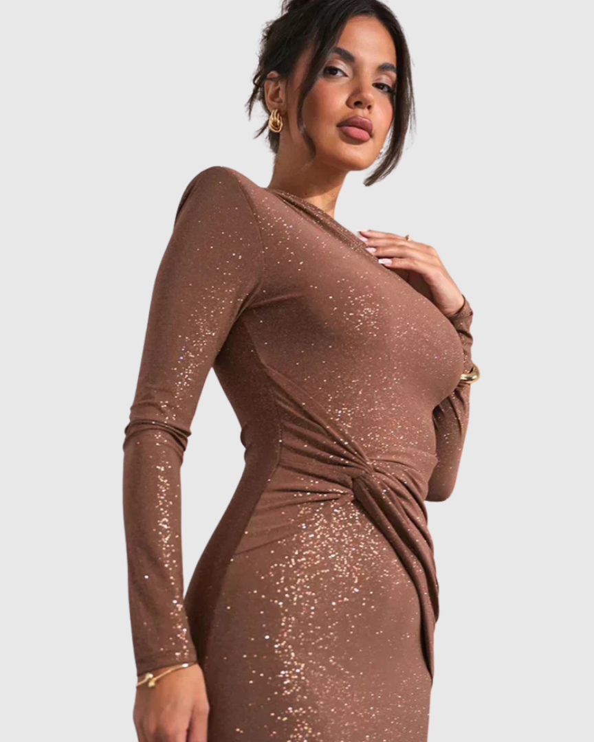 Vionne | Robe Maxi à Paillettes