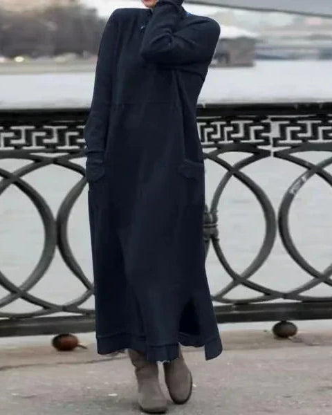 Doris™ | Robe Maxi en laine et coton