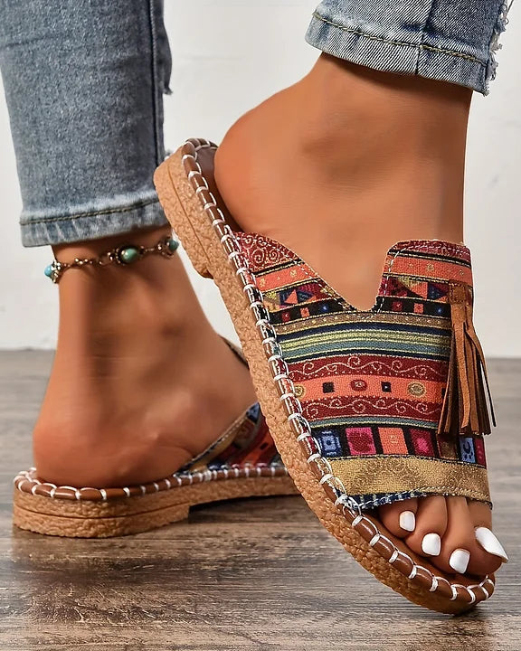 Maelis | Sandales plates et confortables avec soutien