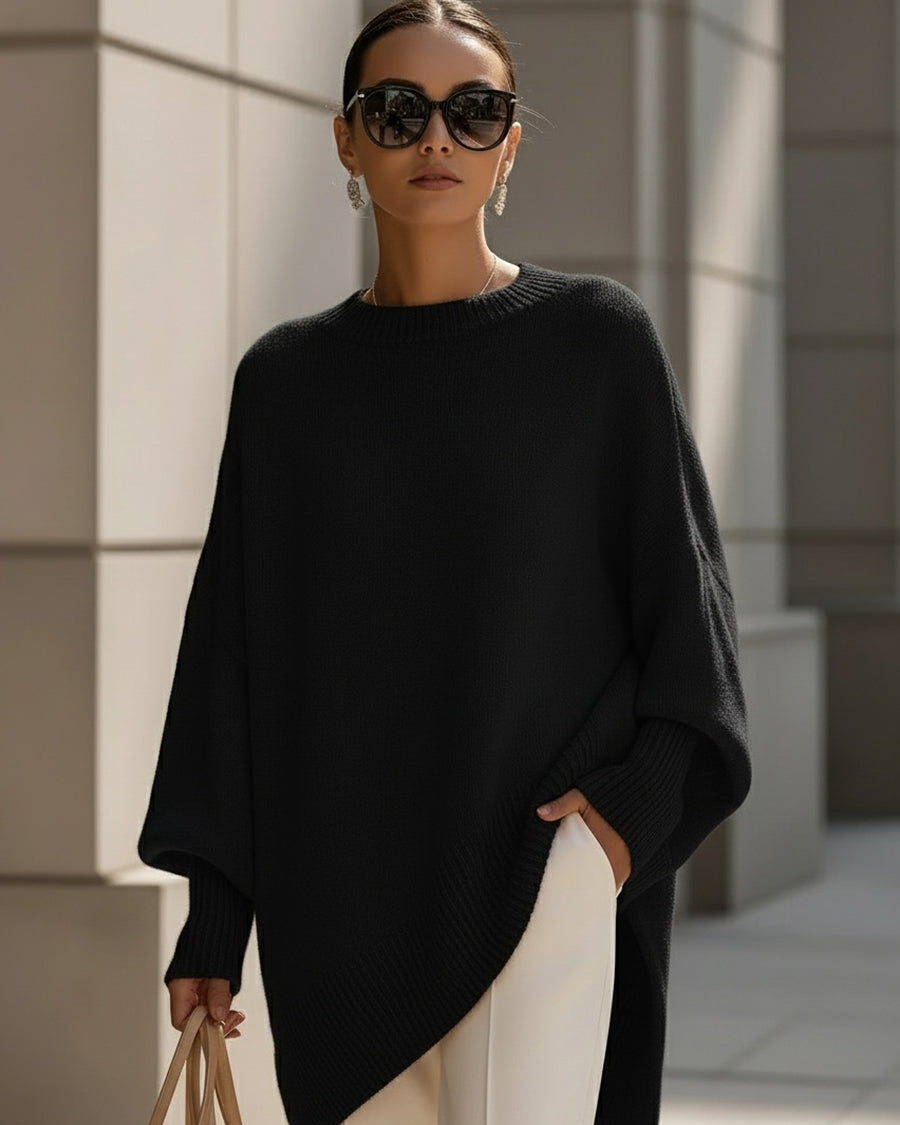 Marélie — Pull Raffiné en Laine Mélangée