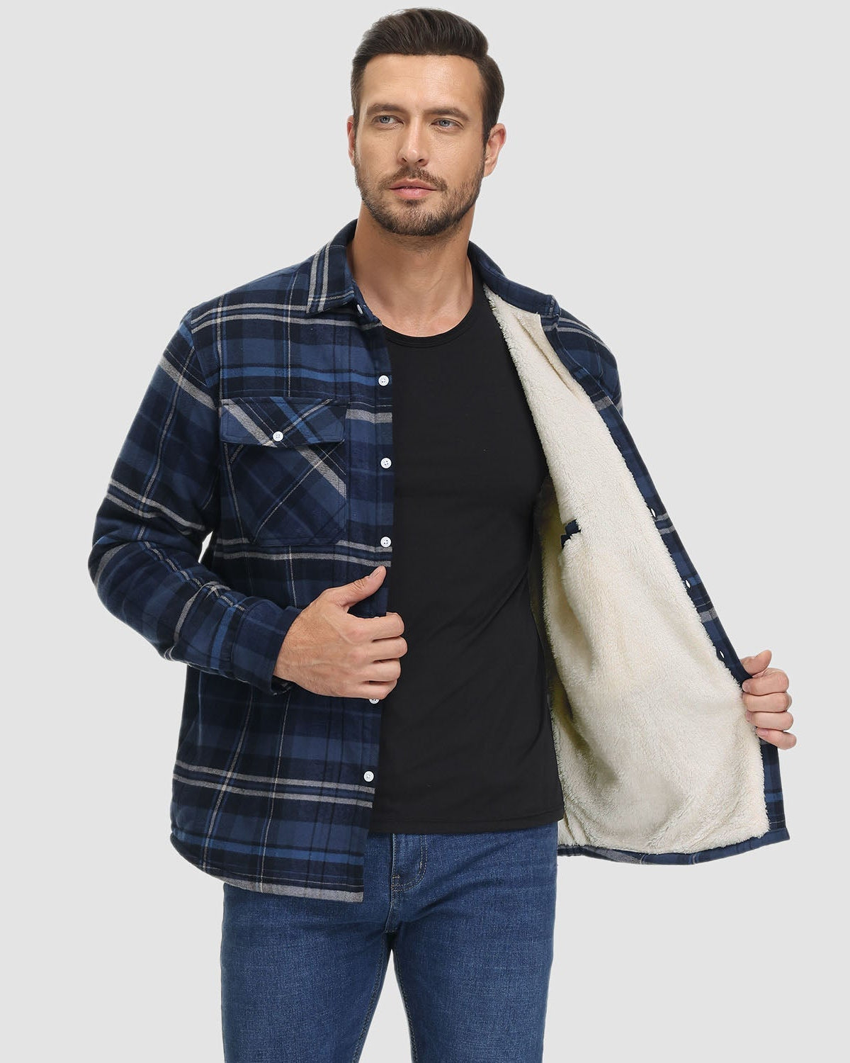 Klaus™ | Surchemise à carreaux chaude et matelassée
