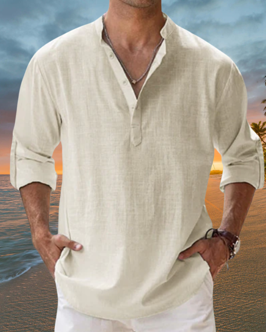 L’Adrien | Chemise en lin respirante
