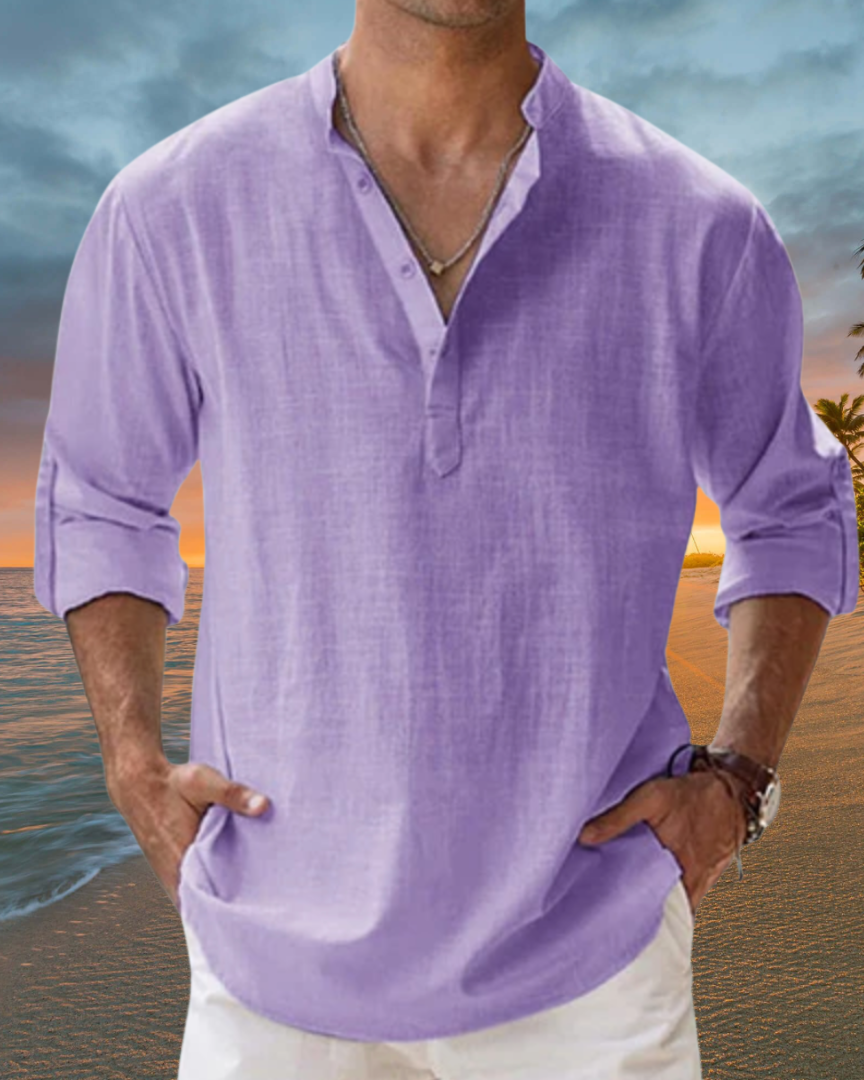 L’Adrien | Chemise en lin respirante