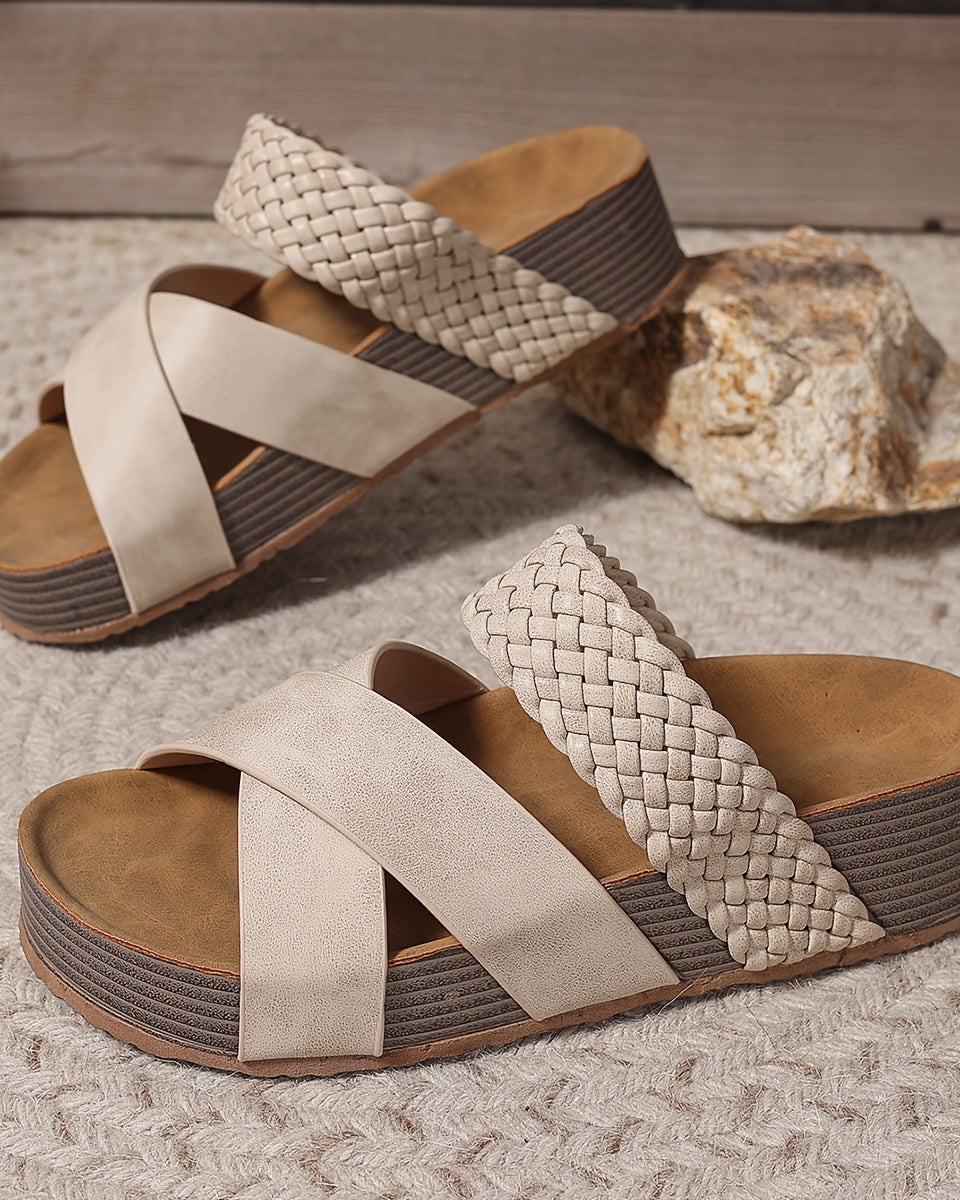 Aurelia™ Sandales en cuir de qualité supérieure avec soutien