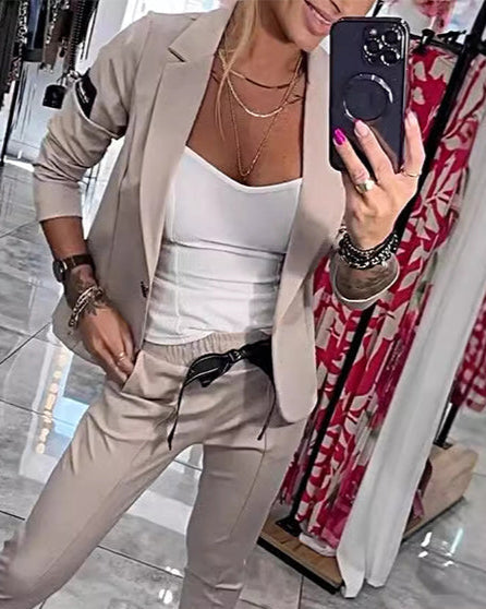 Sophie™ | ensemble blazer et pantalon décontracté pour femme