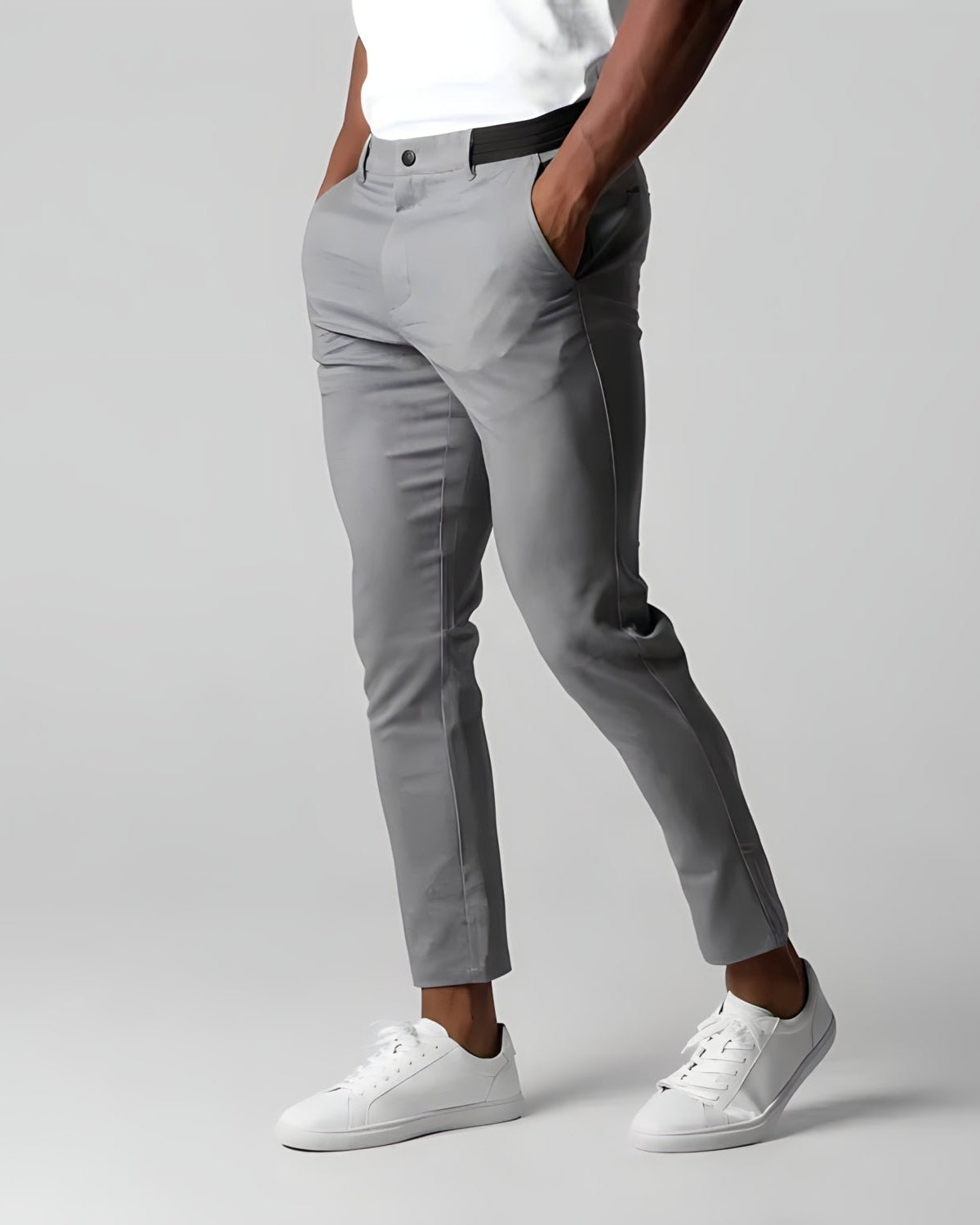 Dostal™ | Chino Slim Fit Stretch – Toujours Sans Plis