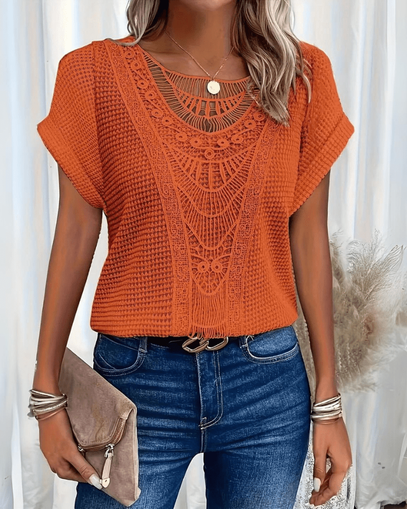 Zayana™ | Blouse élégante style Ibiza