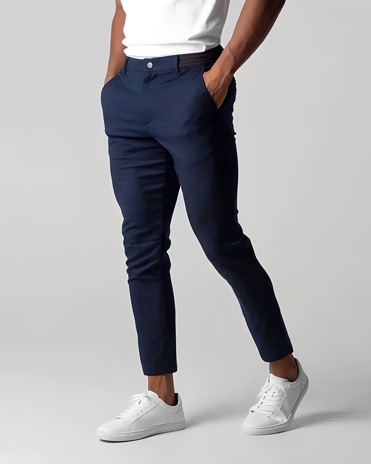 Dostal™ | Chino Slim Fit Stretch – Toujours Sans Plis