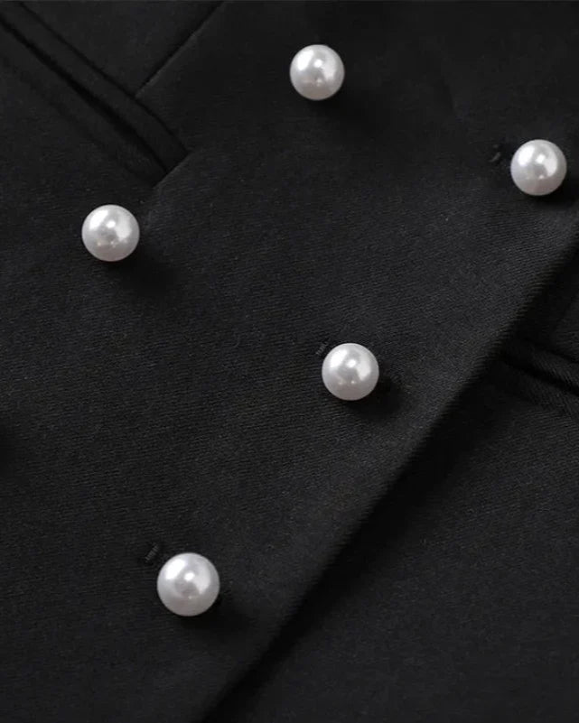 Ghita™ | Blazer Élégant avec Détails Subtils en Perles