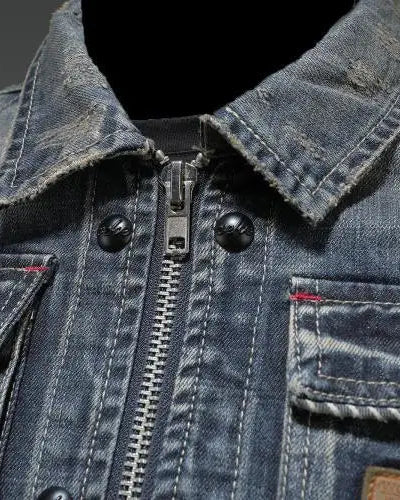 Carlo™ | Veste en jean rétro et élégante