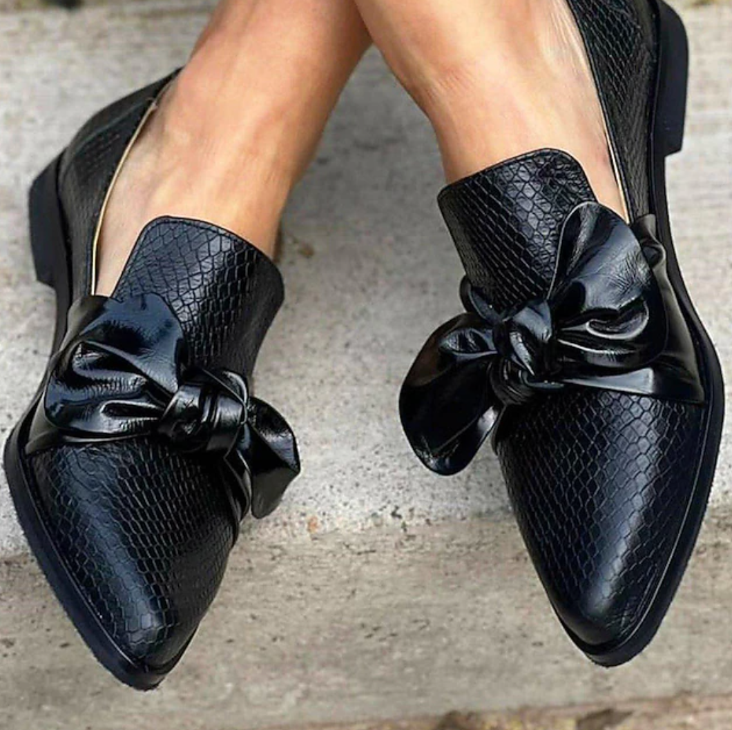 Claudia – Mocassin avec Détail Nœud