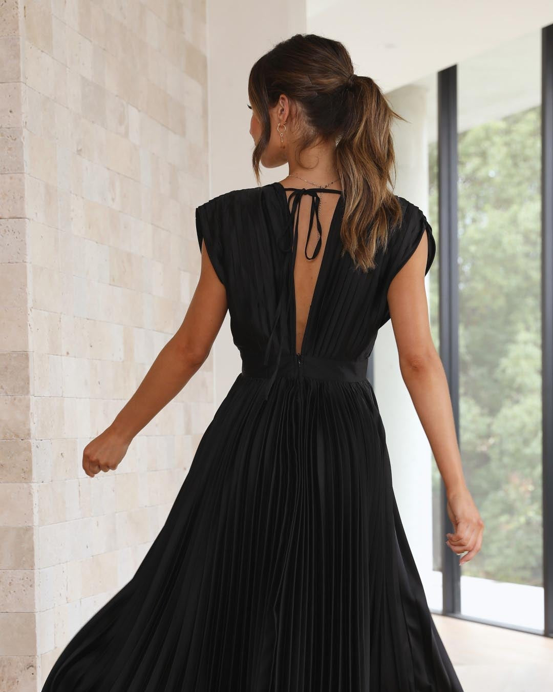 Éternelle™ | Robe Élégante Plissée