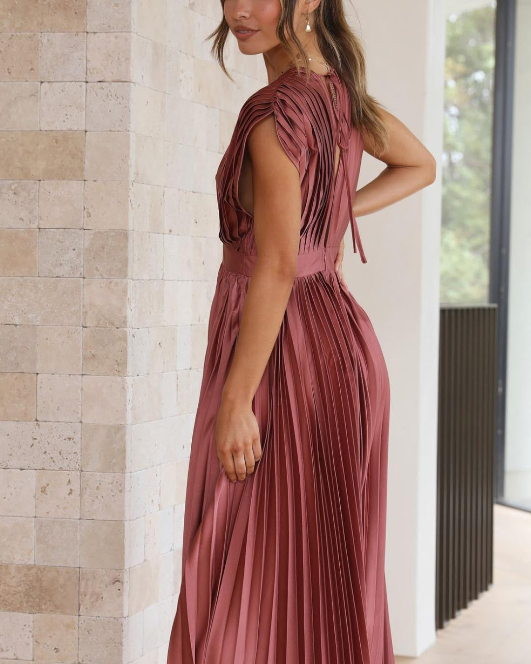 Éternelle™ | Robe Élégante Plissée