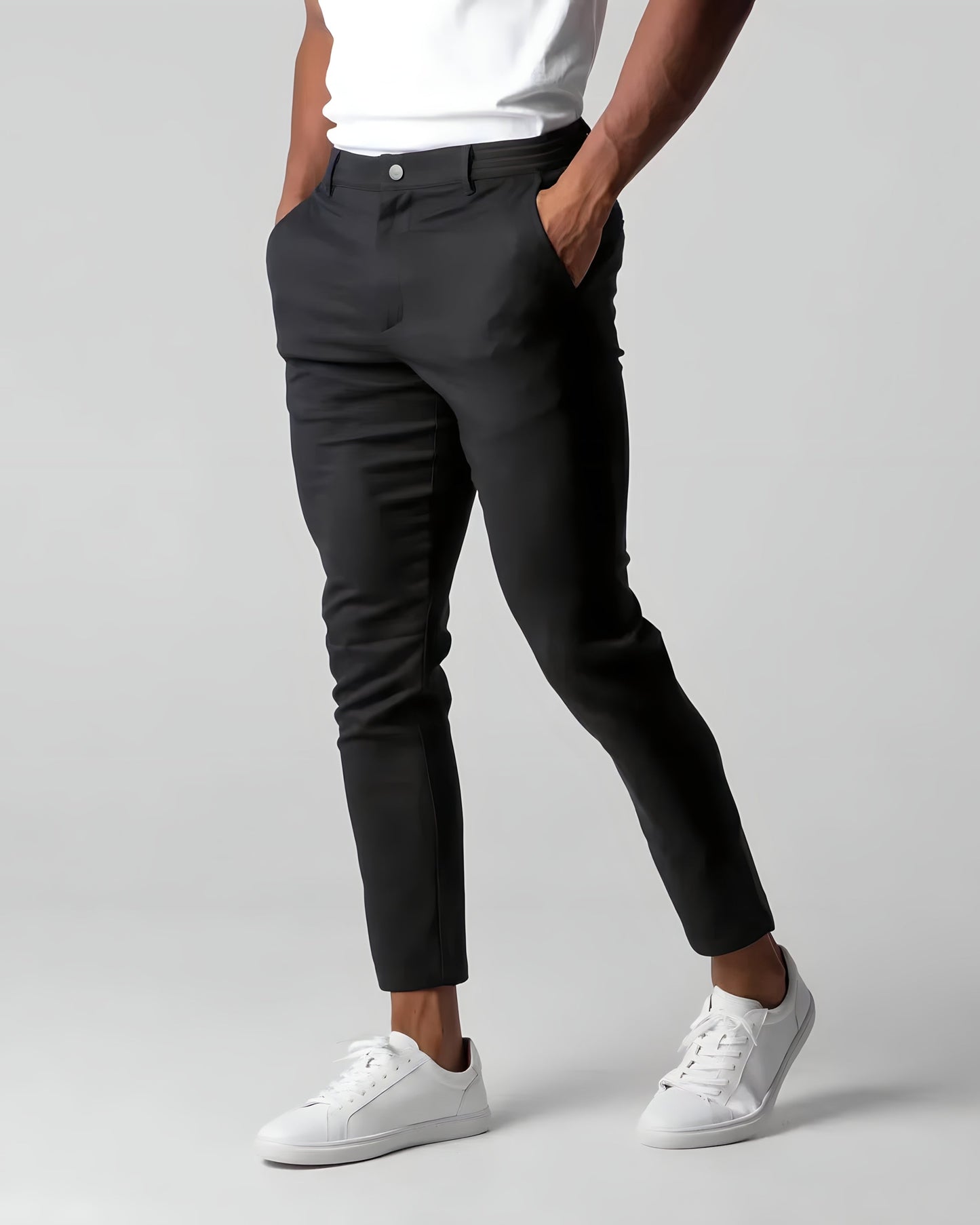 Dostal™ | Chino Slim Fit Stretch – Toujours Sans Plis