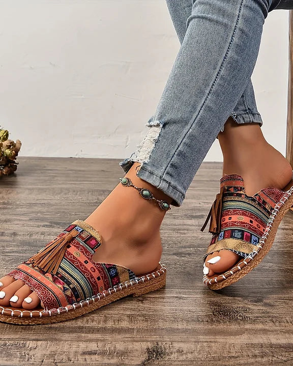 Maelis | Sandales plates et confortables avec soutien