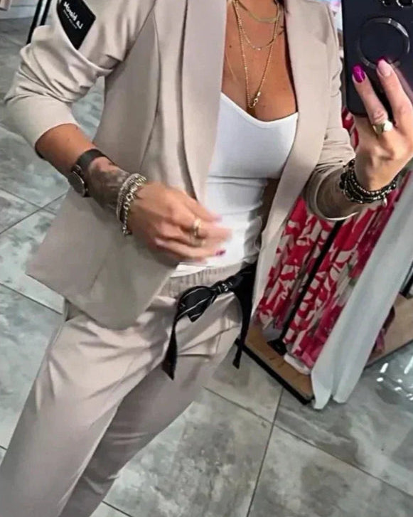 Sophie™ | ensemble blazer et pantalon décontracté pour femme