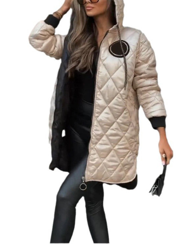 Elena™ | Manteau matelassé intemporel aux détails modernes