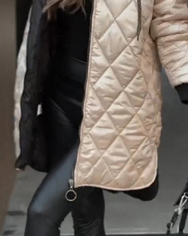 Elena™ | Manteau matelassé intemporel aux détails modernes