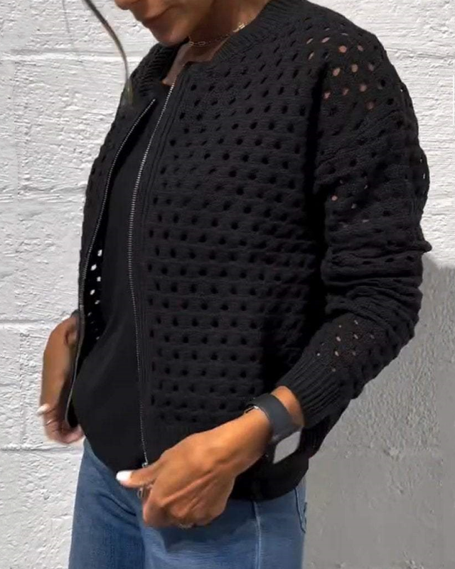 Liora™ | Gilet Élégant en Tricot pour Femmes