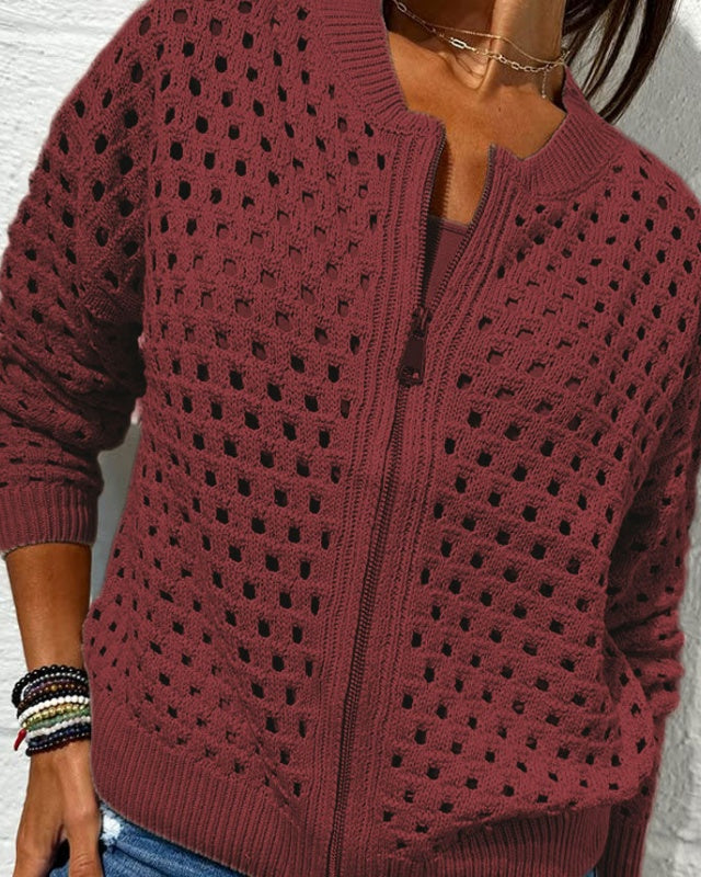 Liora™ | Gilet Élégant en Tricot pour Femmes