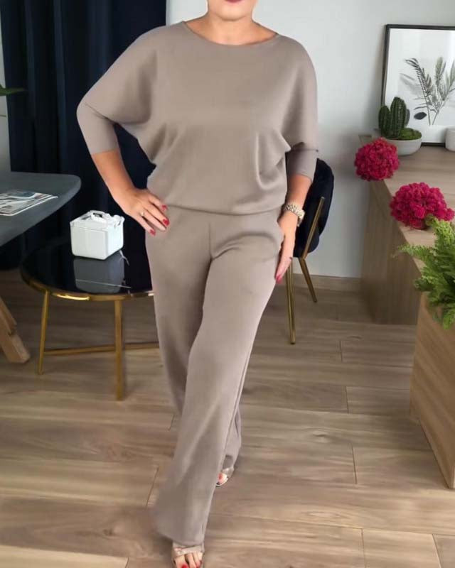 Élégance Trois | Ensemble 3 pièces élégant – cardigan, haut et pantalon