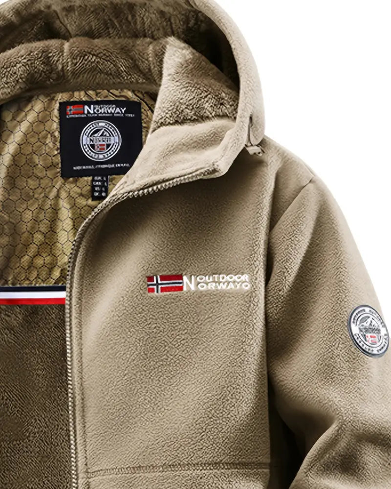 Nathaniel | Veste d’Hiver en Polaire Thermique