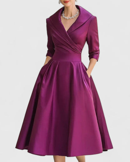 Marley Quinn | Robe Midi Élégante