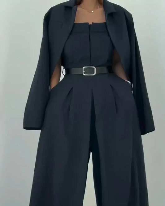 Éclat™ – Ensemble Élégant Femme avec Bustier et Veste