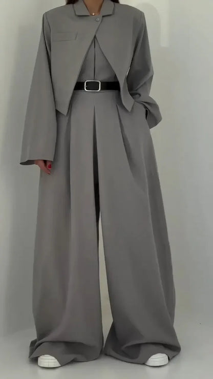 Éclat™ – Ensemble Élégant Femme avec Bustier et Veste