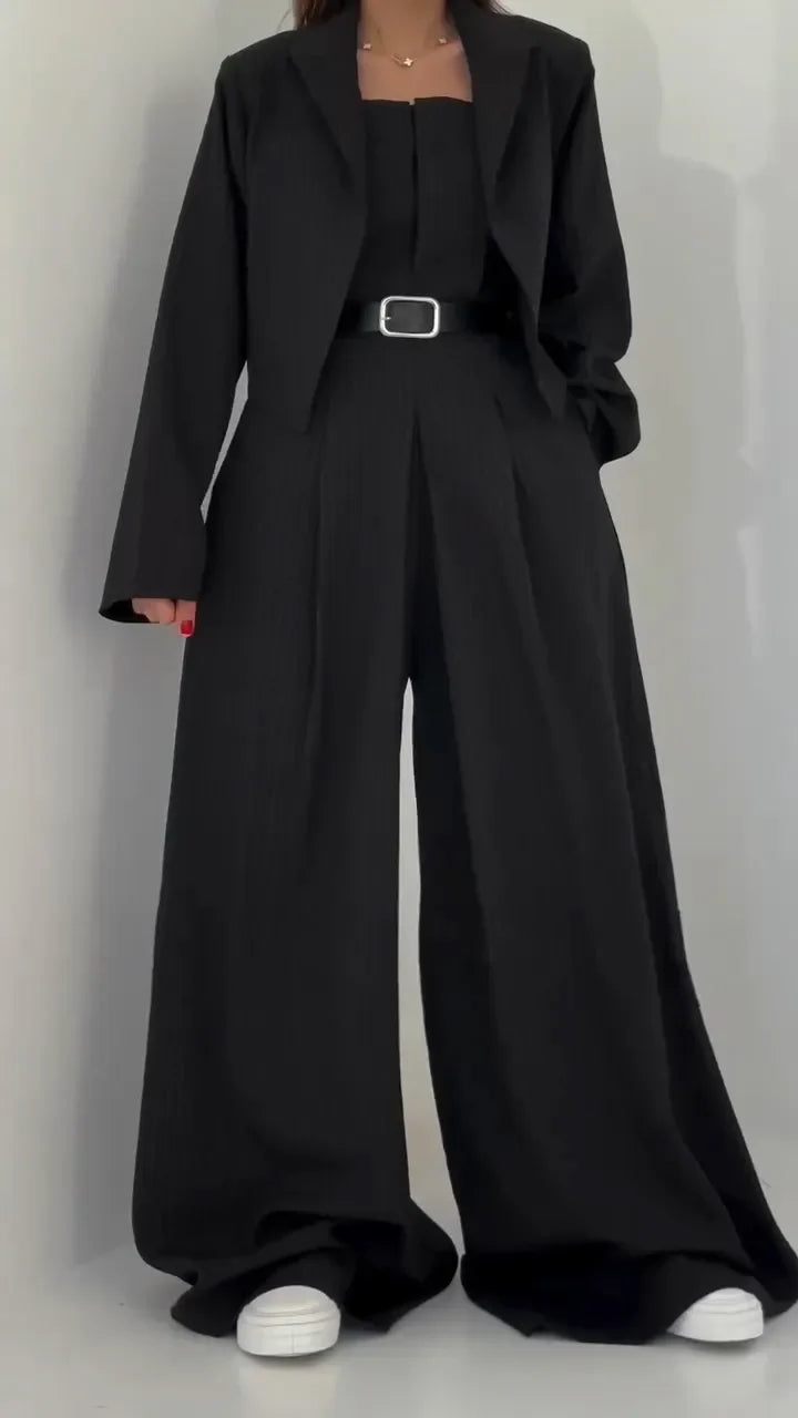 Éclat™ – Ensemble Élégant Femme avec Bustier et Veste