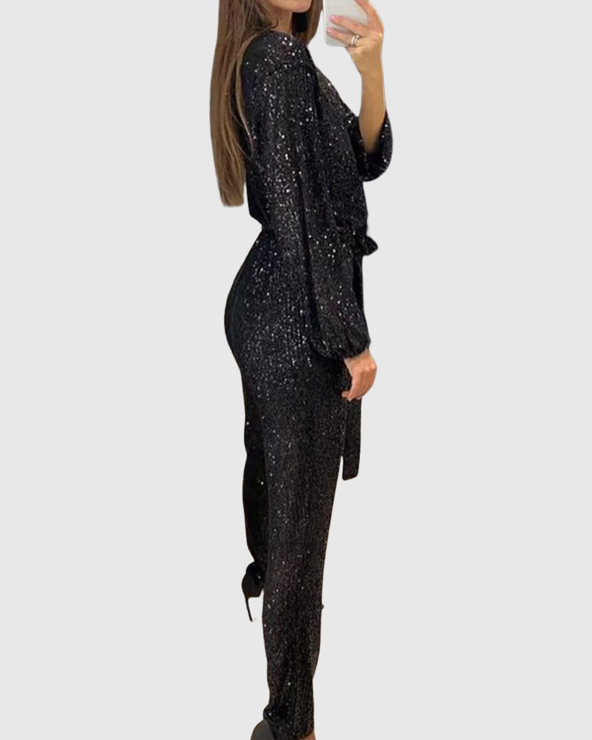 Aralyn | Combinaison de Soirée Scintillante