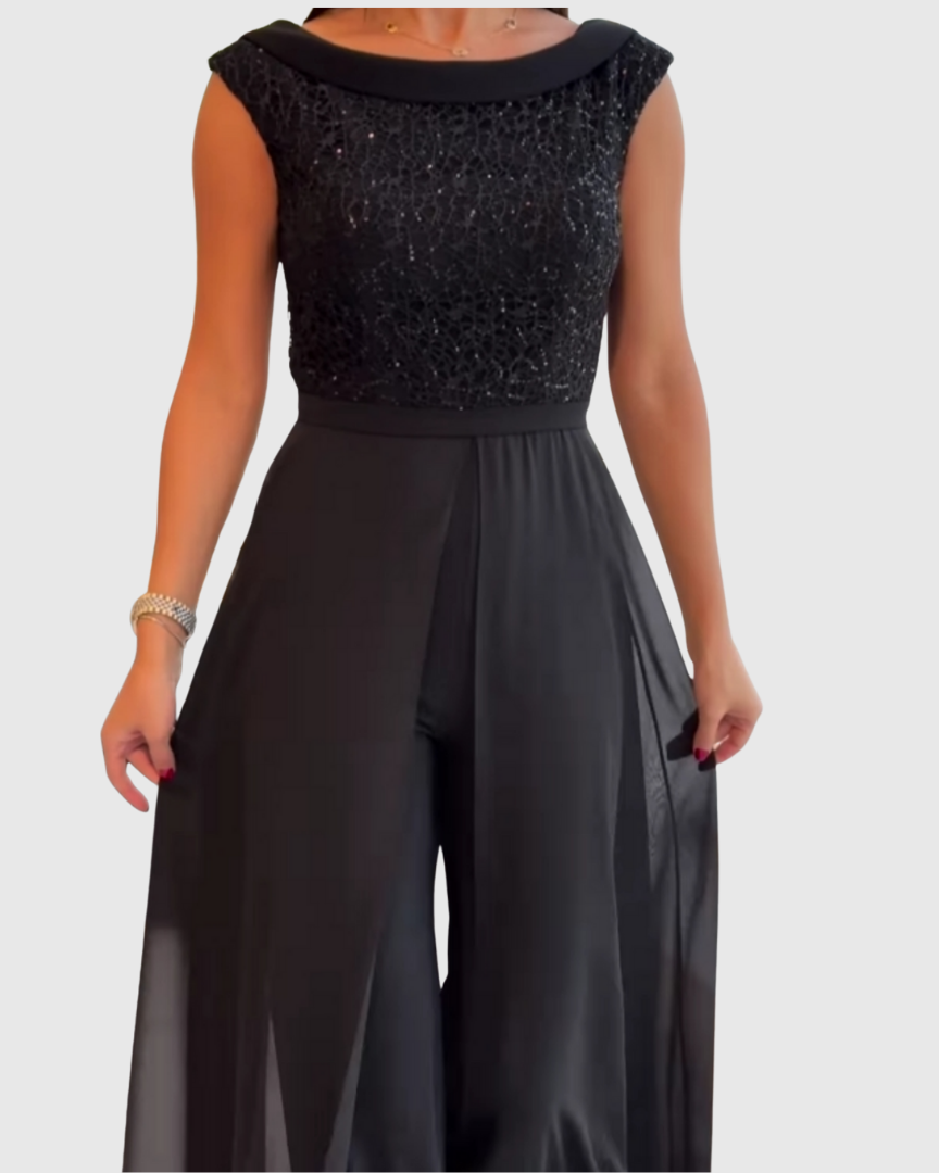Liliane | Combinaison de Soirée Sans Manches
