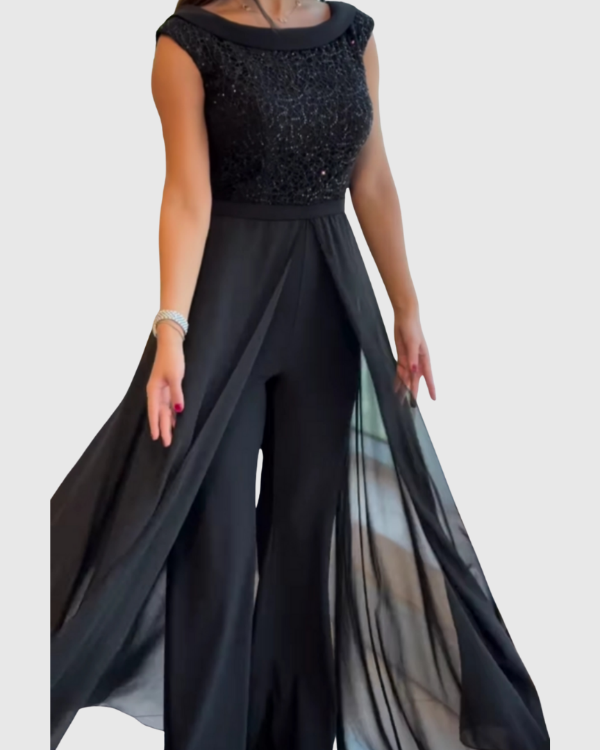 Liliane | Combinaison de Soirée Sans Manches