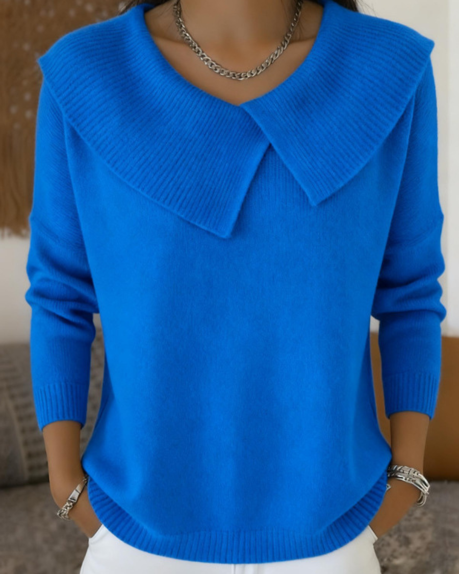 Linda | Pull Doux à Col