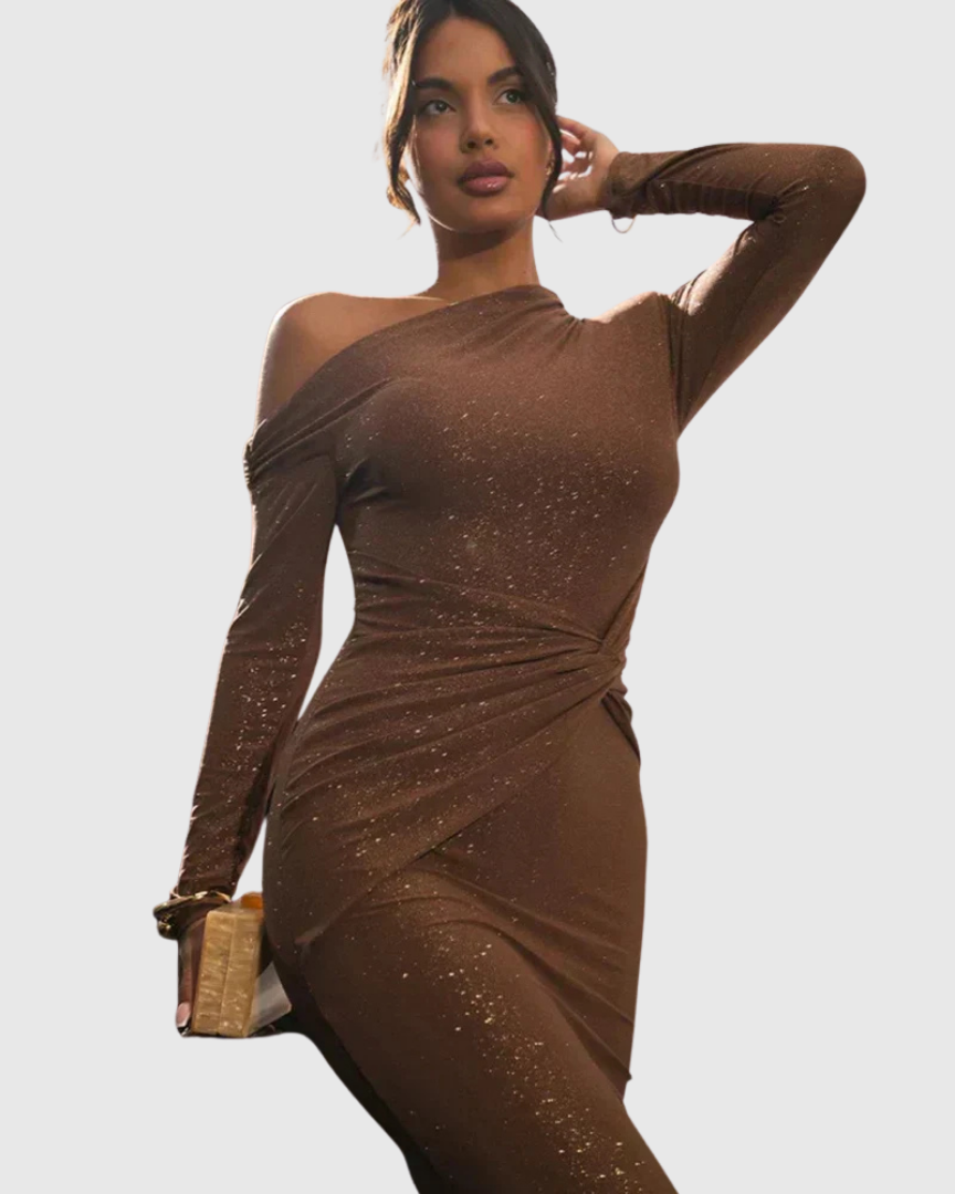 Vionne | Robe Maxi à Paillettes