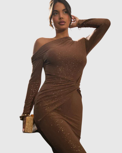 Vionne | Robe Maxi à Paillettes