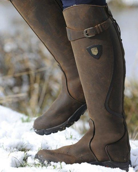 Maeve | Bottes d’Équitation en Cuir Imperméable