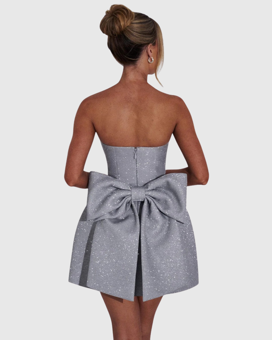 Briella | Robe de Cocktail Scintillante