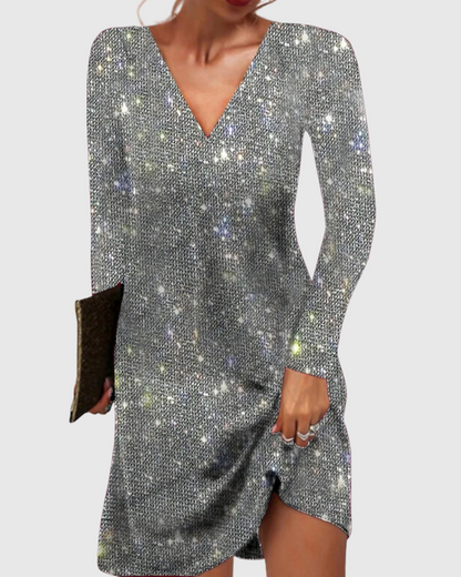 Celine | Robe Mini à Paillettes