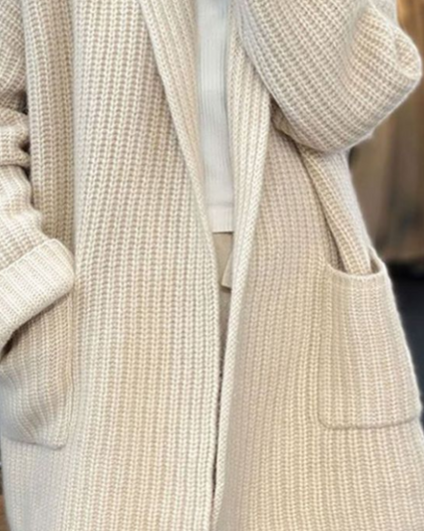 Irene – Gilet tricoté en mélange de laine