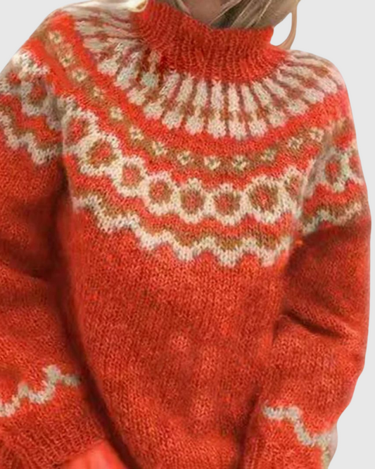 Aldira | Pull à Col Roulé en Maille Douce