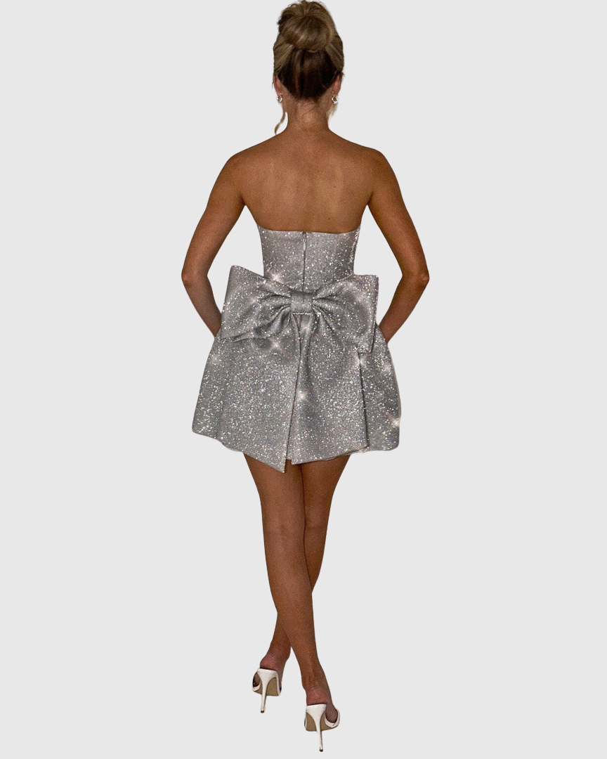 Briella | Robe de Cocktail Scintillante
