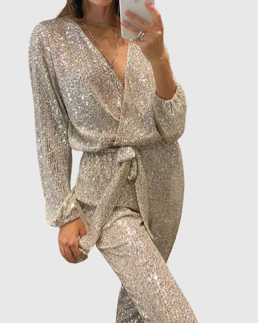 Aralyn | Combinaison de Soirée Scintillante