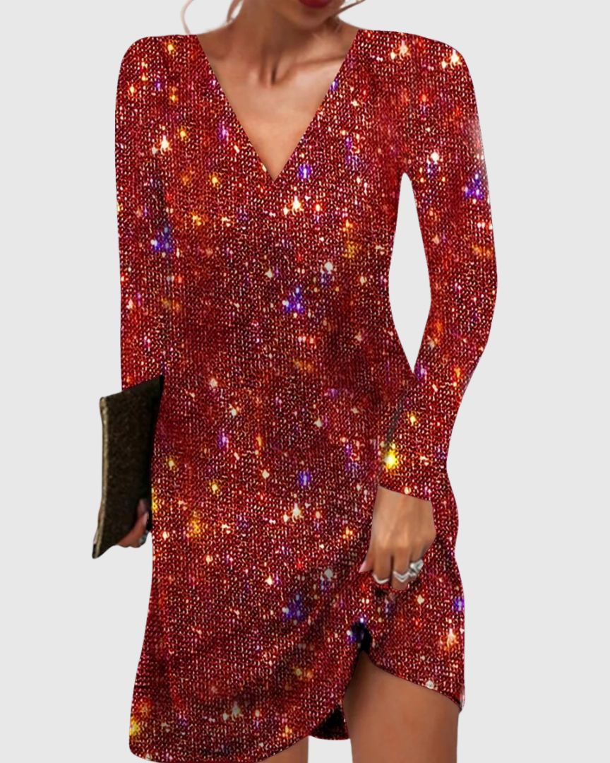 Celine | Robe Mini à Paillettes